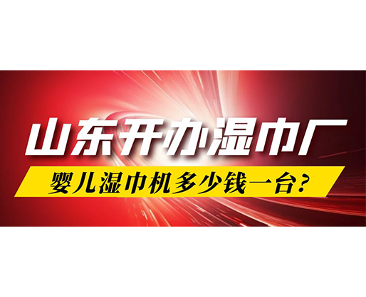 山東開辦濕巾廠，嬰兒濕巾機多少錢一臺?